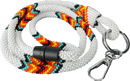 Beaded Breakaway Lanyard 18" (White)