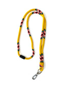 Beaded Breakaway Lanyard 18" (Yellow)