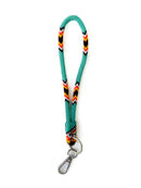 Beaded Wrist Lanyard 7” (Teal)