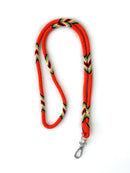 Beaded Wrap Lanyard (Orange)
