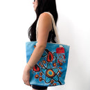 Rope Tote Bag (Woodlandesque Florals)