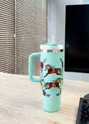 40oz Travel Tumblers (Horses)
