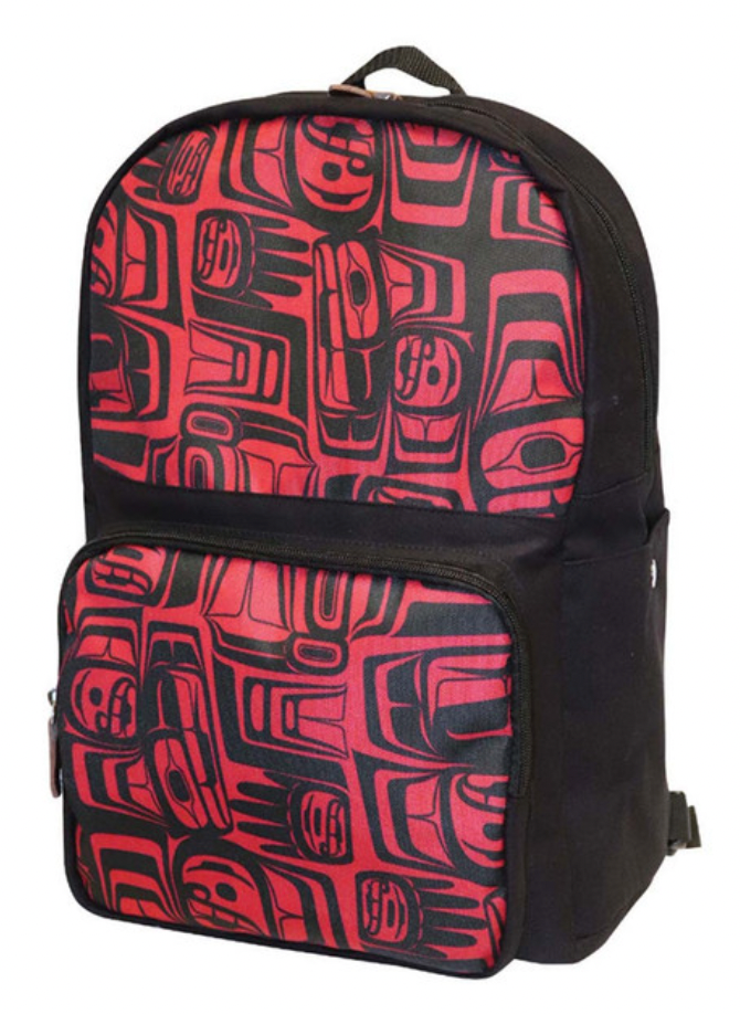 Eagle Pattern Print Backpack main image 0