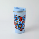 Stainless Steel Travel Mug (Woodlandesque Florals)