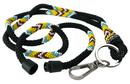 Beaded Breakaway Lanyard 18" (Black)