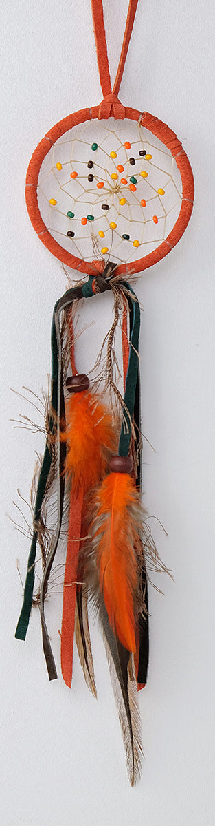 2.5" Fall Dreamcatcher (Orange)