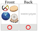 Educational Card Set - Shapes (Ojibwe)