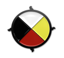 Enamel Pin (Medicine Wheel)