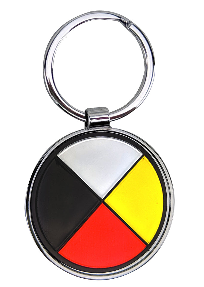 Round Keychain - 4 Colour