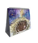 2027 Standing Flip Desk Calendar 12-Months (ETA October 2026)