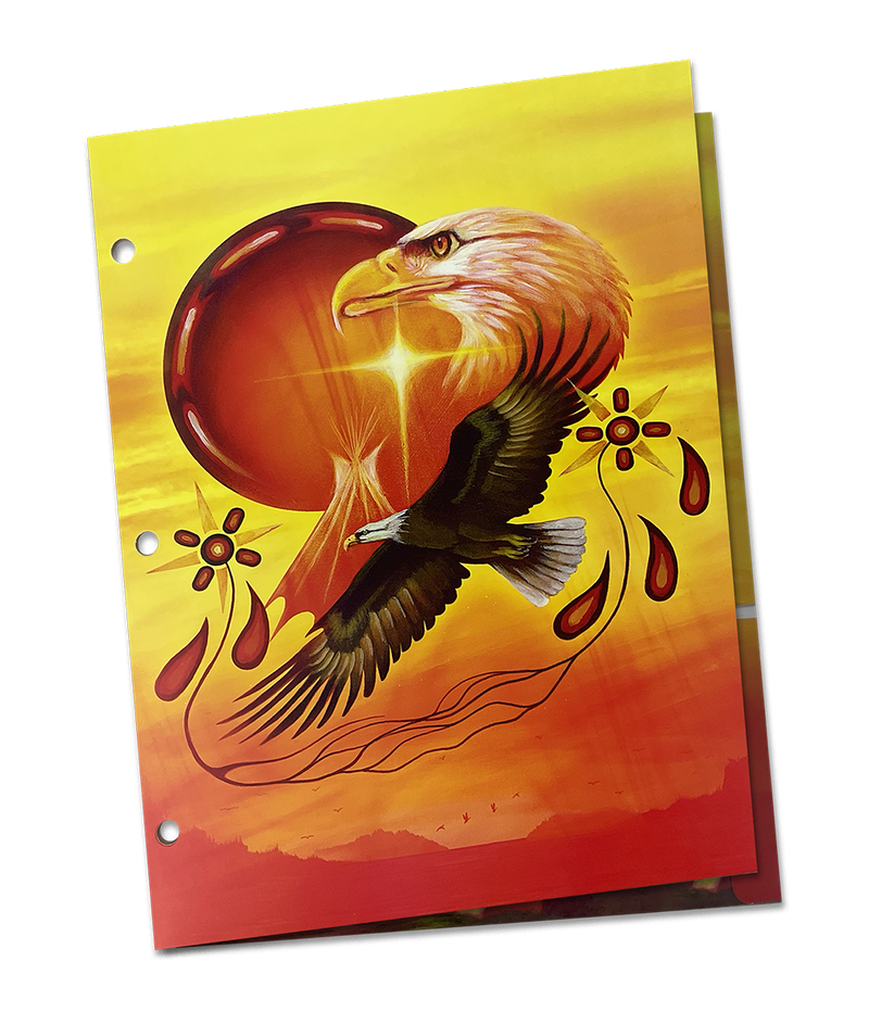 Presentation Folder Pack (10) - Yellow Eagle