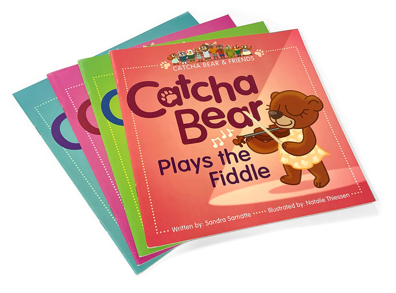 Catcha Bear & Friends Book Set (4)