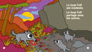 Les sept enseignements (Seven Teachings). Set of 7 books (L'ours Catcha, le castor Bucky, la tortue Tani, l'aigle Johnny, le loup Folf, le bison Bobbie, Sally Sabe). French