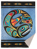 Premium Fleece Blanket - Whale