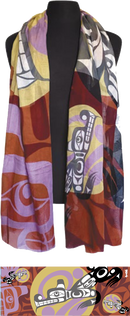 Signature Scarf (Wolf Moon)