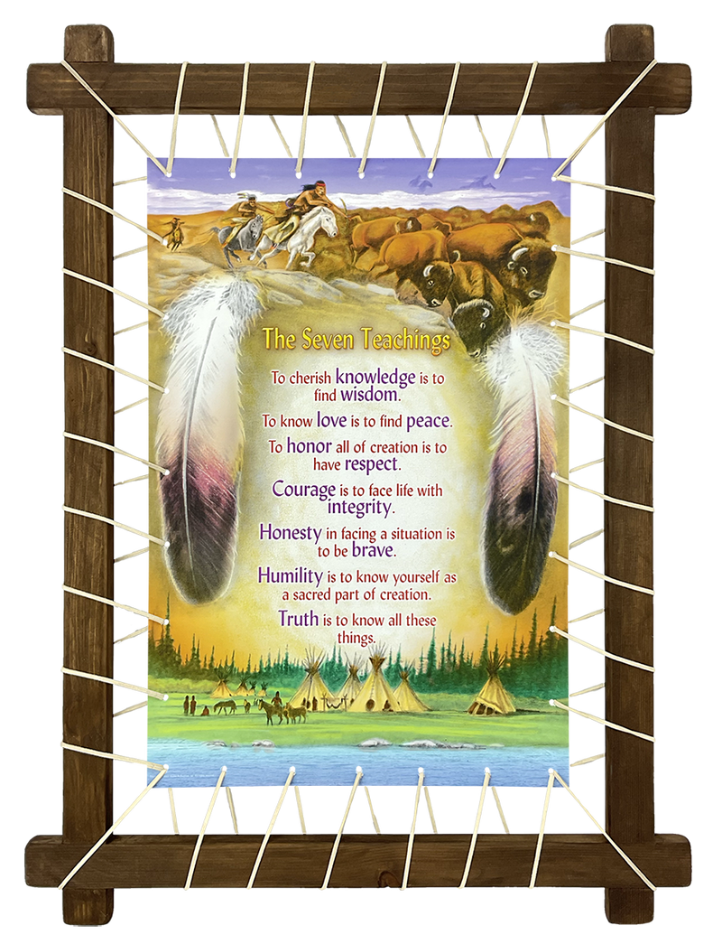 Seven Teachings Canvas Print