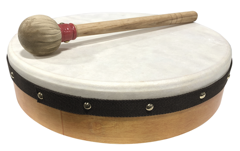 16-Inch Hand Drum & Drumstick