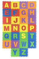 26-Piece Alphabet Play Mat