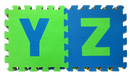 26-Piece Alphabet Play Mat