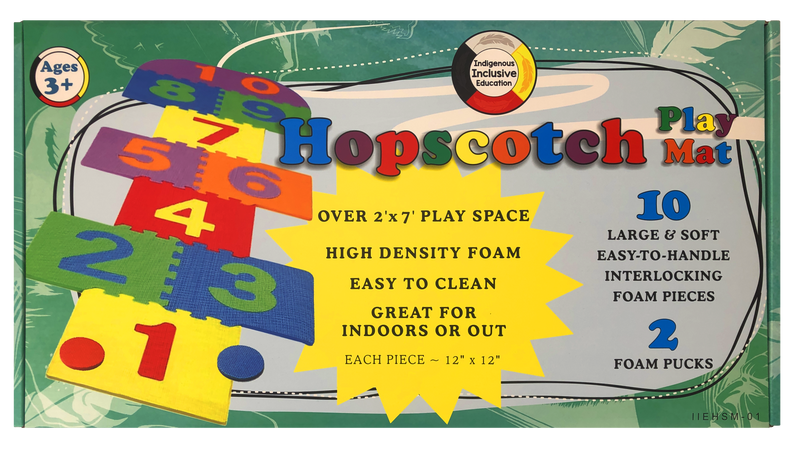 12-Piece Hopscotch Floor Play Mat