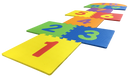 12-Piece Hopscotch Floor Play Mat