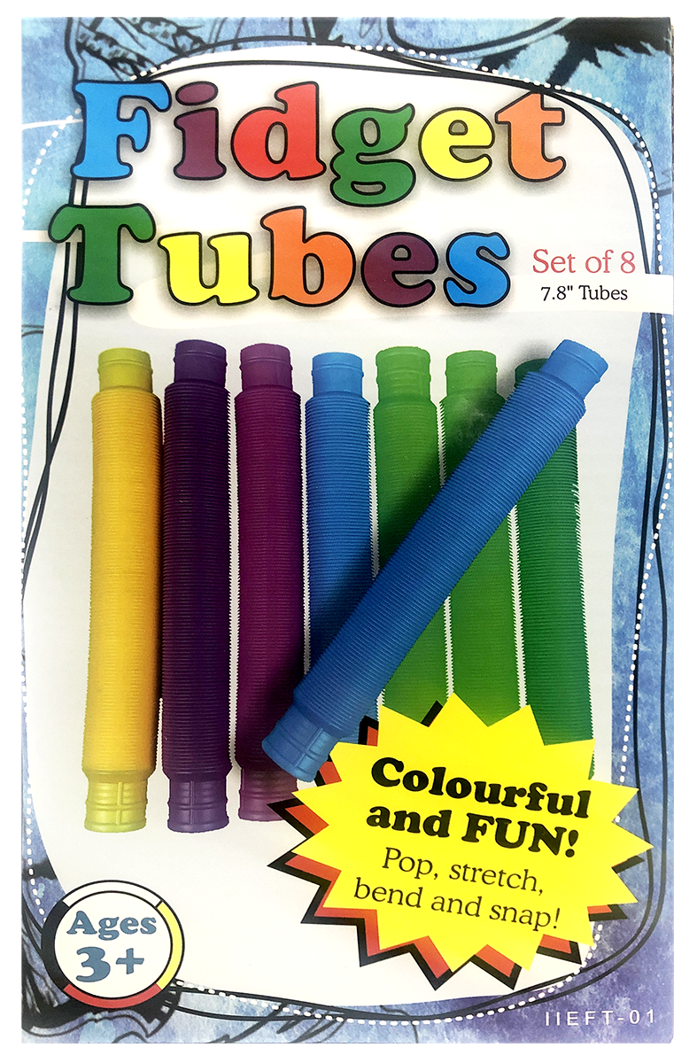 8-Pack Fidget Tubes