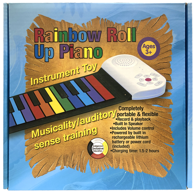 49-Key Roll-Out Rainbow Piano