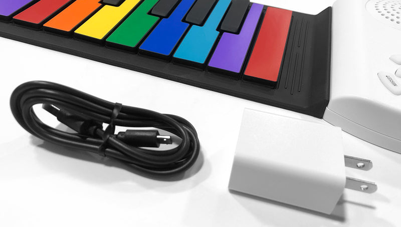 49-Key Roll-Out Rainbow Piano