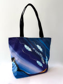 Printed Tote Bag (Feathers)