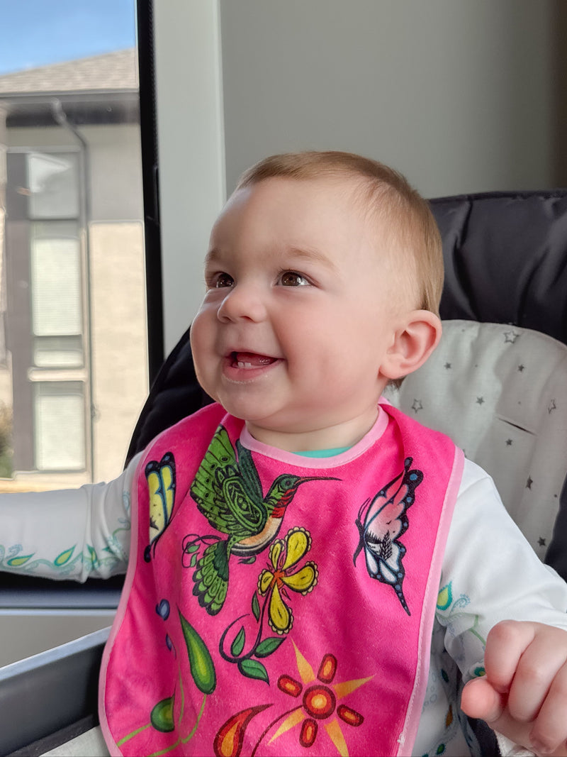 Baby Bib - Birds