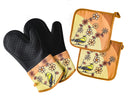 Oven Mitts + Hot Pad Set (Dalena)