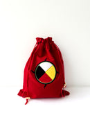 Small Embroidered Tote Bag (4 Colours)