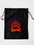 Small Embroidered Tote Bag (Bear Paw)