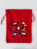 Small Embroidered Tote Bag (Seven Teachings)