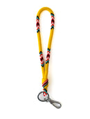 Beaded Wrist Lanyard 7” (Yellow)