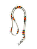 Beaded Wrap Lanyard (White)