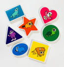7 Pack Erasers