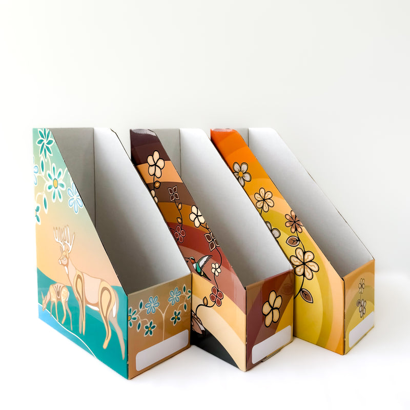 3-Pack Magazine File Holders