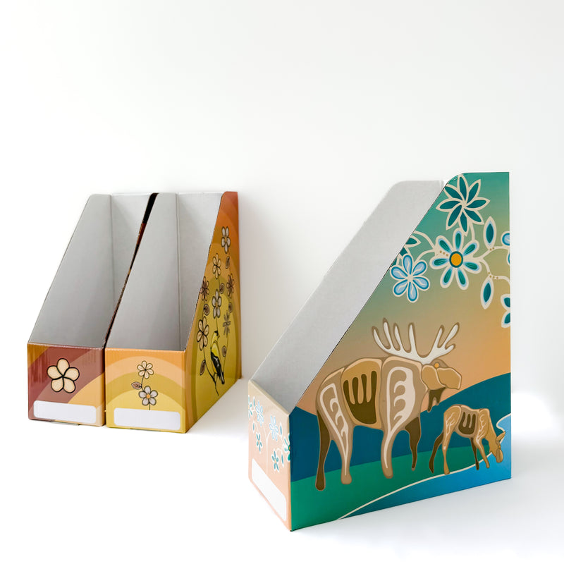 3-Pack Magazine File Holders
