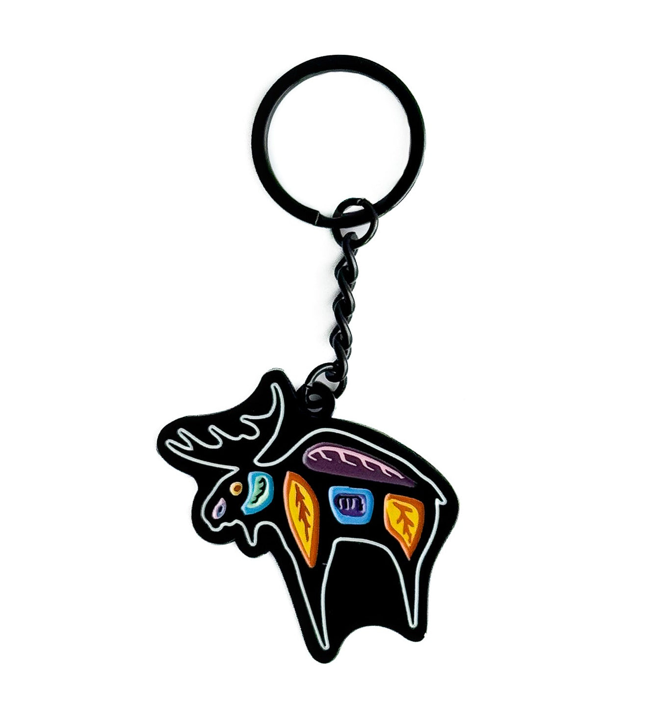 Metal Keychain - Moose