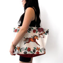 Large Tote Bag (Horses)