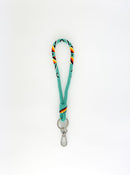 Wrist Beaded Wrap Lanyard (Turquoise)