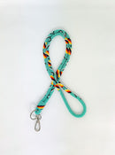 Beaded Wrap Lanyard (Turquoise)