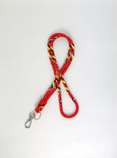 Beaded Wrap Lanyard (Red)