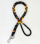 Beaded Wrap Lanyard (New Black)