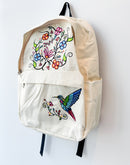 Backpack - Humming Bird/Floral