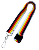Breakaway Lanyard (4 Color Stripe)
