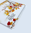 2026 12-Month Standing Flip Desk Calendar