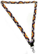 Feather Lanyard (Black)