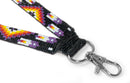 Feather Lanyard (Black)